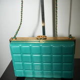 Chanel Chocolate Bar Runway Piece Sample Bag