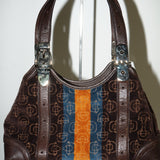 Gucci Shoulder Bag Marrakech Suede