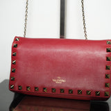 Valentino Studded Crossbody Bag Chain Strap