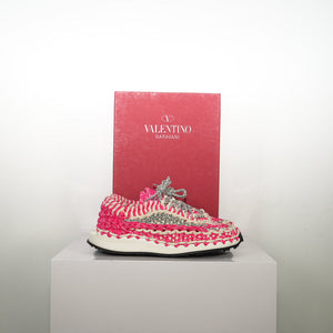 Valentino Garavani Crochet Sneakers Size 38
