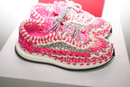 Valentino Garavani Crochet Sneakers Size 38