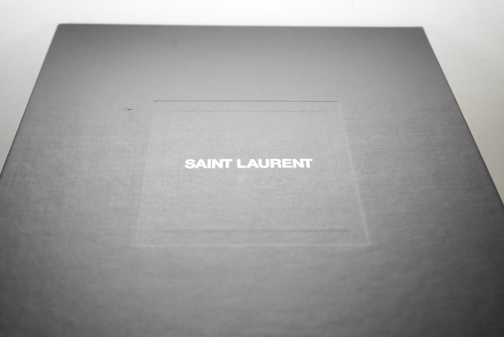 Saint Laurent Black Suede tribute Platform Sandals