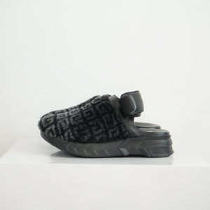 Givenchy Fuzzy Clogs Size 37 with Box