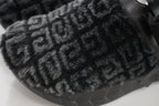 Givenchy Fuzzy Clogs Size 37 with Box