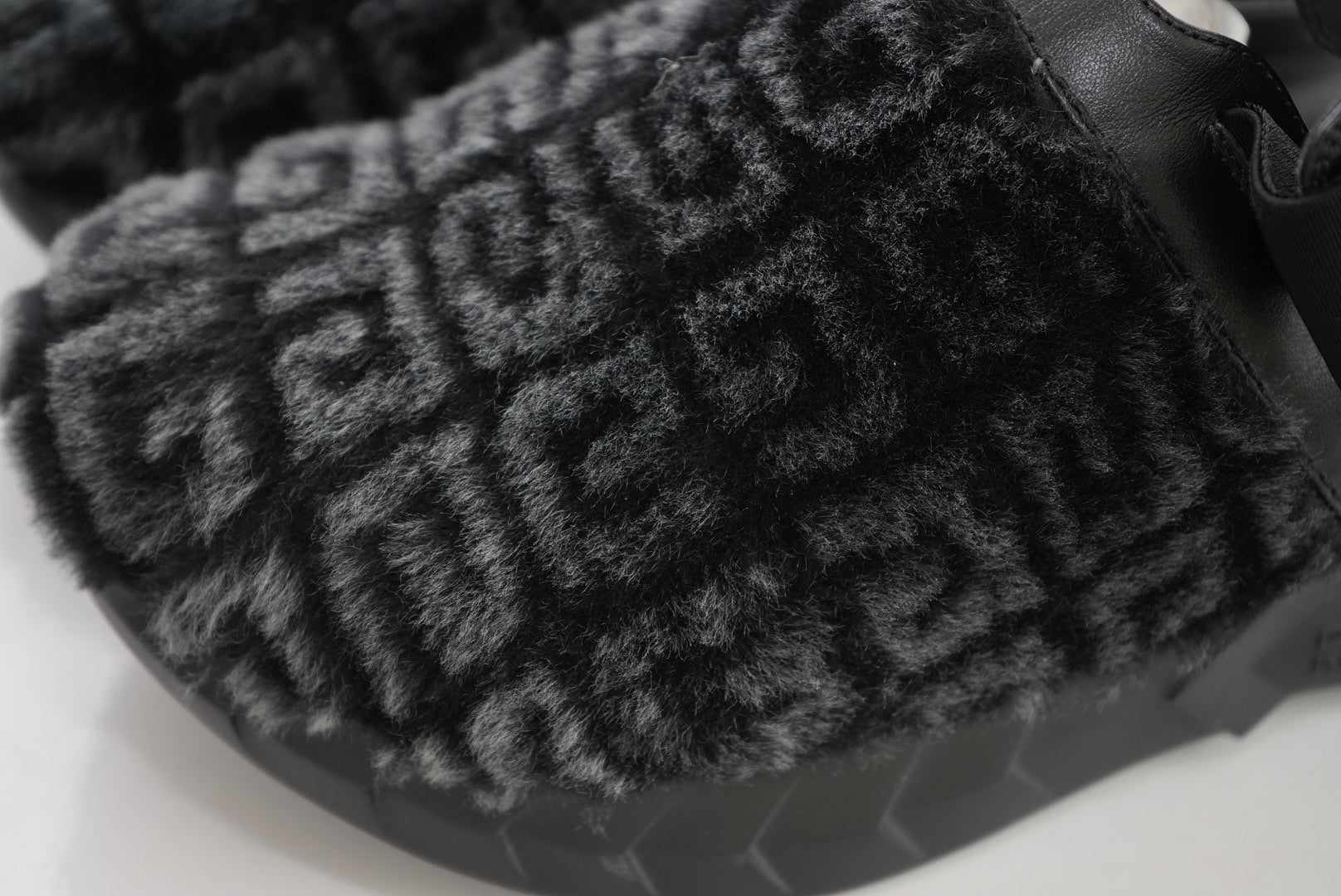 Givenchy Fuzzy Clogs Size 37 with Box