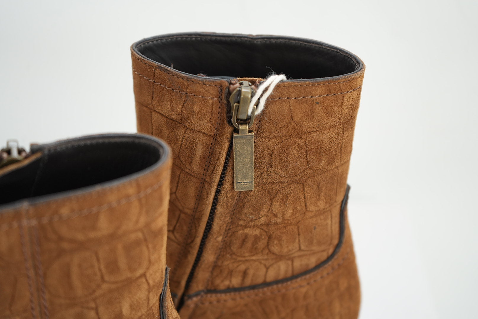 Saint Laurent Brown Western Boots Size 37