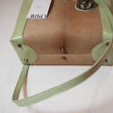 Vintage Christian Dior Lady Dior Pony Hair Patent Leather Bag