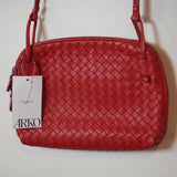 Bottega Veneta Interaccio Red Crossbody Bag