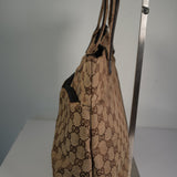 Vintage Gucci Double Pocket Monogram Bag