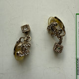 Vintage Chanel Clip-on Dangle Earrings