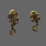 Vintage Chanel Clip-on Dangle Earrings