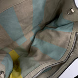 Gucci Medium Calfskin Bamboo Daily Shopper Toe Bag Light Beige