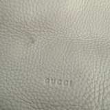 Gucci Medium Calfskin Bamboo Daily Shopper Toe Bag Light Beige