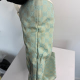 Gucci GG Monogram Canvas Tote Bag Light Blue