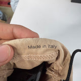 Vintage Y2K Chanel 6023 Shield Sunglasses Black with Silver-Tone CC Logo