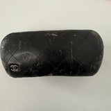 Vintage Chanel 5113 Camellia Flower Sunglasses Black/White