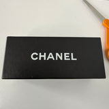 Vintage Chanel 01450 CC Quilted Wellington Sunglasses Black