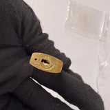 Céline Gold-Tone Metal Padlock & Key Set