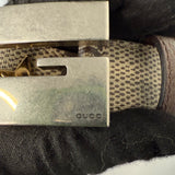 Gucci GG Supreme Stars Studded Belt with Square "G" Buckle w/ Dust Bag