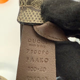 Gucci GG Supreme Stars Studded Belt with Square "G" Buckle w/ Dust Bag