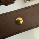 Gucci GG Supreme Stars Studded Belt with Square "G" Buckle w/ Dust Bag