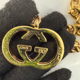 Vintage Gucci Interlocking G Gold-Tone Necklace Belt