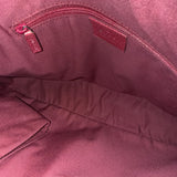 Gucci GG Canvas Eclipse Tote Bag w/ Red Leather Trim