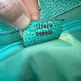 Vintage Gucci GG Canvas Tote Bag Beige/Green