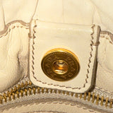 Vintage Prada Nappa Antique Bow Bag Beige