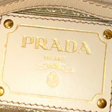 Vintage Prada Nappa Antique Bow Bag Beige