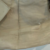 Vintage Prada Nappa Antique Bow Bag Beige