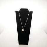 Gucci Interlocking G pendant Necklace with Floral & Boule Chain