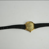 Vintage Omega De Ville Leather Strap Quartz Watch