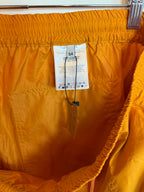 Moncler Orange Sporty Trousers Track Pants Drawstring Waist Size 54
