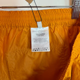 Moncler Orange Sporty Trousers Track Pants Drawstring Waist Size 54