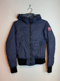 Canada Goose Dore Down Hoody Puffer Jacket Navy Blue Size XS Women's