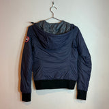 Canada Goose Dore Down Hoody Puffer Jacket Navy Blue Size XS Women's