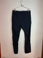 Vivienne Westwood Plaid Black Checkered Tied Knees Bondage Trousers Size 48