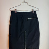 Celine Multi-Pocket A-Line Skirt Black Size 36