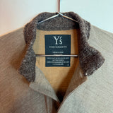 Vintage Y's Yohji Yamamoto Button-Front Jacket Brown Size 3 Women's