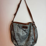 Vintage John Galliano Gazette Newspaper Print Shoulder Bag Handbag