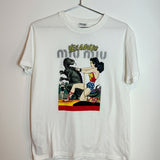 Miu Miu x DC Comics Wonder Woman Graphic Tee Shirt White