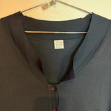 Toteme Black Long Sleeve Maxi Beach Dress