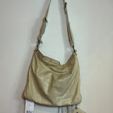 Vintage Balenciaga City Leather Handbag Shoulder Bag Beige