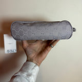Vintage Gucci GG Canvas Monogram Accessory Pouch Handbag Purple