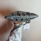 Gucci Metallic Silver Guccissima Leather GG Monogram Crossbody Bag