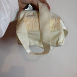 Prada Nylon Cosmetic Pouch Cream