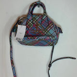 Vivienne Westwood MultiColor Plaid Mini Yasmine Crossbody Bag