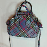 Vivienne Westwood MultiColor Plaid Mini Yasmine Crossbody Bag