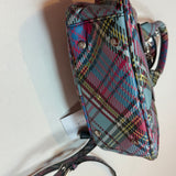 Vivienne Westwood MultiColor Plaid Mini Yasmine Crossbody Bag